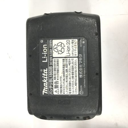  MAKITA マキタ 18V 充電式インパクトドライバ  BL1860Bバッテリー　1個付き TD173D ブラック