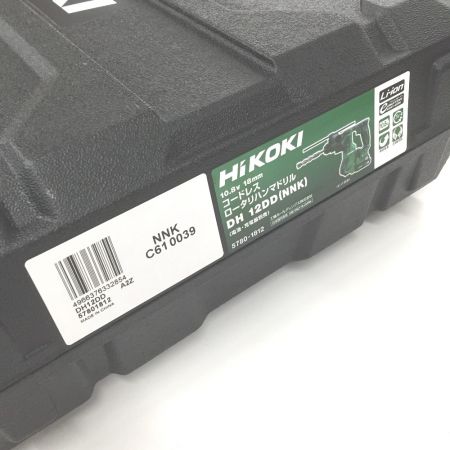  HiKOKI ハイコーキ 18mm 10.8v　充電式ハンマドリル　本体のみ DH12DD（NNK） グリーン