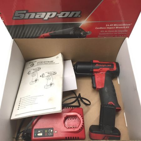  Snap-on スナップオン 14.4v 3/8　インパクトレンチ 充電器・充電池付 CTJ761E