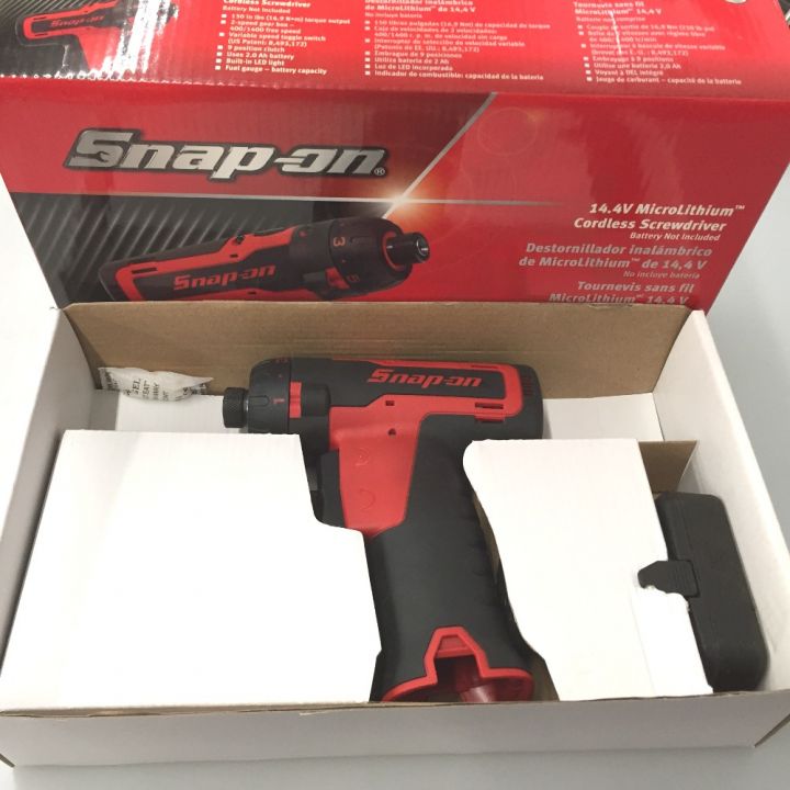 Snap on スナップオン 電動ドリルドライバー 作動確認済み インパクト