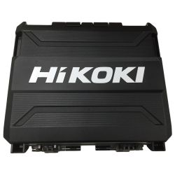△△ HiKOKI ハイコーキ 36V　充電式インパクトドライバ  （充電器・充電池2個・ケース付) WH36DD 2XHBSZ ブラック Sランク