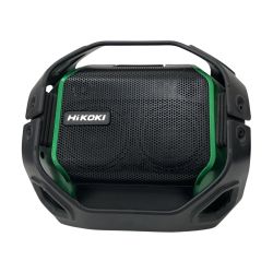 △△ HiKOKI ハイコーキ コードレススピーカー  本体のみ 14.4/18v US 18DA グリーン Bランク
