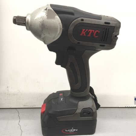  KTC ケーティーシー 12.7sq.コードレストルクリミットインパクトレンチ 充電器・充電池1個・ケース付 JAE411 ブラック