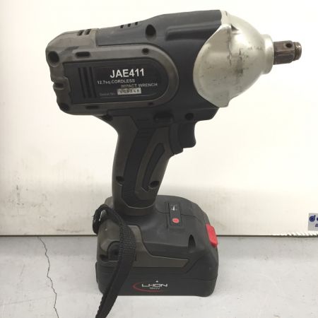  KTC ケーティーシー 12.7sq.コードレストルクリミットインパクトレンチ 充電器・充電池1個・ケース付 JAE411 ブラック