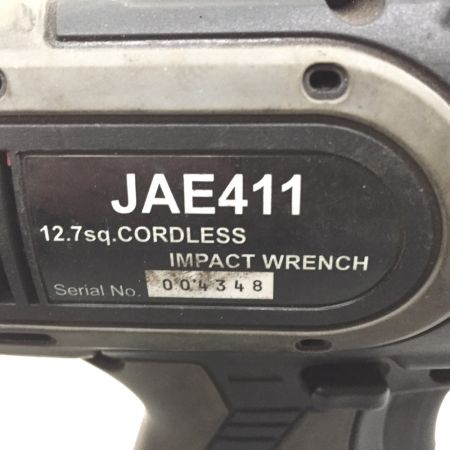  KTC ケーティーシー 12.7sq.コードレストルクリミットインパクトレンチ 充電器・充電池1個・ケース付 JAE411 ブラック