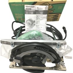 △△ HITACHI 日立 190mm コード式   造作　丸のこ（ブレーキ付）本体のみ100v C7UB4 Aランク