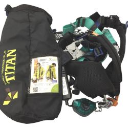 △△ TITAN フルハーネス型安全帯  パンゲア　ホライゾン pahn-10a-bl-m Sランク