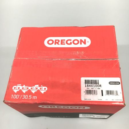  OREGON オレゴン リールチェーン 100フィート 18HX100R レッド