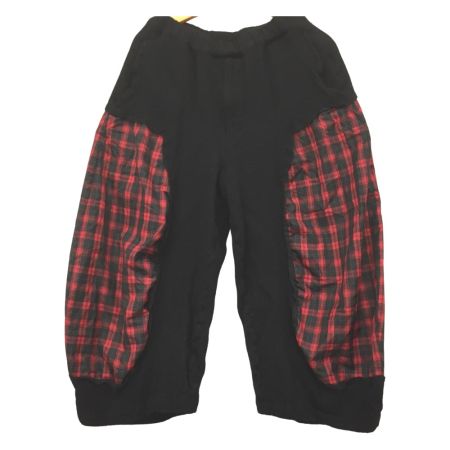  COMME des GARCONS コムデギャルソン  パンツ  SIZE XS  1L-P015 レッド×ブラック