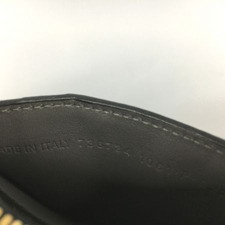  BALENCIAGA バレンシアガ コイン & カードホルダー エンベロープ フラグメントケース 736734 ブラック