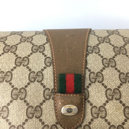  GUCCI グッチ GG スプリーム シェリーライン オールドグッチ クラッチバッグ 89.01.031