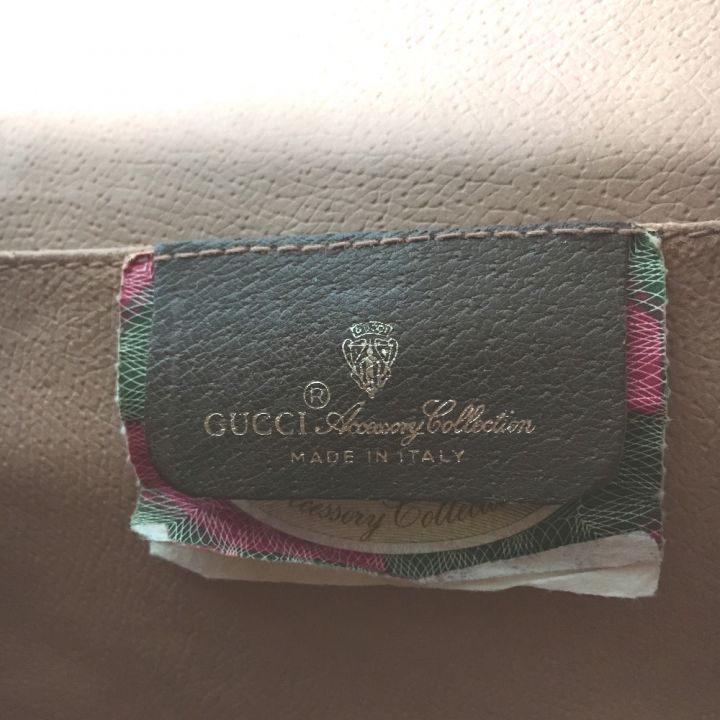 GUCCI グッチ GG スプリーム シェリーライン オールドグッチ クラッチ