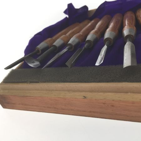  奏 彫刻刀 泰 10種10本組 彫清作 木彫り鑿 彫刻小道具 10本組 木箱付
