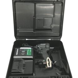 △△ HiKOKI ハイコーキ 36v　充電式インパクトドライバ  充電器　純正ケース付 WH36DC ブラック Aランク