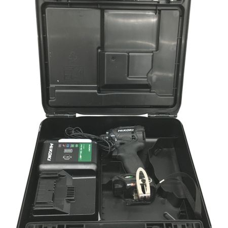  HiKOKI ハイコーキ 36v　充電式インパクトドライバ  充電器　純正ケース付 WH36DC ブラック
