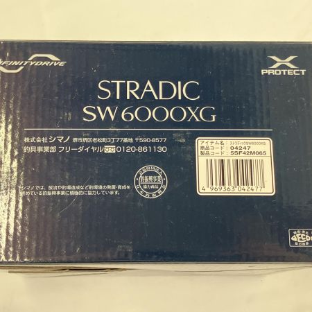 SHIMANO シマノ 1 スピニングリール 20ストラディック SW6000XG  04247