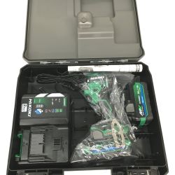 △△ HiKOKI ハイコーキ 36v 充電式インパクトドライバ 充電器・充電池2個・ケース付 WH36DD 2XHLSZ グリーン Sランク