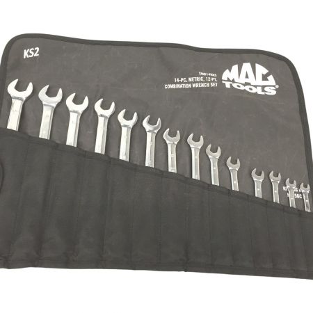  MAC TOOLS マック ツールズ 14Pc. KNUCKLE SAVER2 コンビネーションレンチ セット  SMB14KKS
