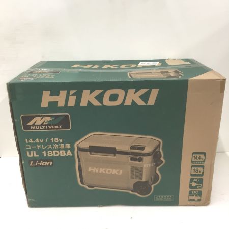  HiKOKI ハイコーキ コードレス冷温庫 UL18DBA WMBZ サンドベージュ マルチボルト対応 14.4v/18v 