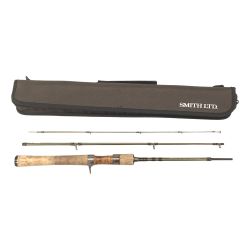 △△ SMITH スミス トラウトロッド TRMK-C463L 3ピース 淡水用 ケース付 Bランク
