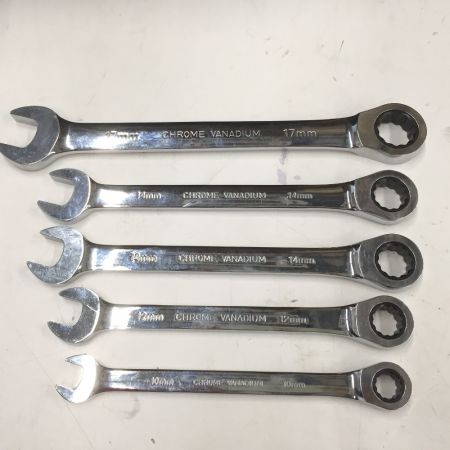  SIGNET  100ギア ラチェットコンビネーションレンチ WITオリジナル5本セット