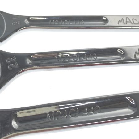  MAC TOOLS マック コンビネーションレンチ 3本セット M21CL440/M22CL440/M24CL440 21-22ｍｍ/24ｍｍ