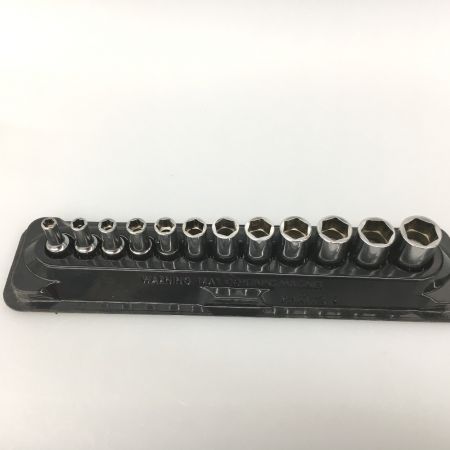  Snap-on スナップオン 1/4セミディープソケット12点セット PAKTY263