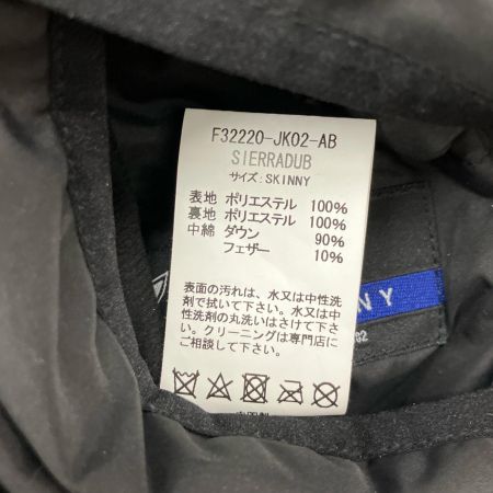  FAT エフエーティ SIERRADUBリバーシブルダウンジャケット  SKINNY ブラック×グリーン