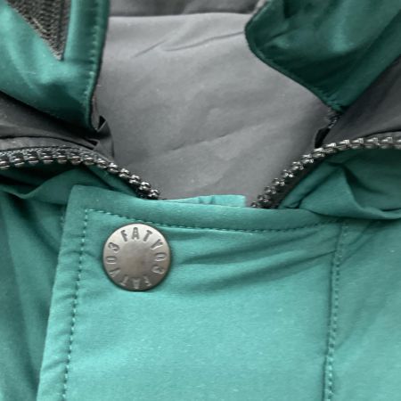  FAT エフエーティ SIERRADUBリバーシブルダウンジャケット  SKINNY ブラック×グリーン