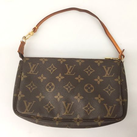  LOUIS VUITTON ルイヴィトン モノグラム M40712 ポシェット アクセソワール アクセサリポーチ M40712 ブラウン