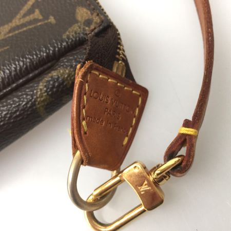  LOUIS VUITTON ルイヴィトン モノグラム M40712 ポシェット アクセソワール アクセサリポーチ M40712 ブラウン