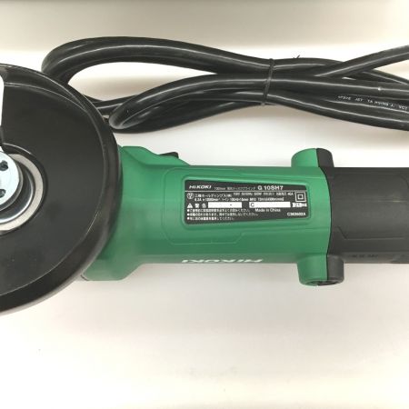  HiKOKI ハイコーキ ディスクグラインダー 10SH7 コード式 2024年製 10SH7 グリーン