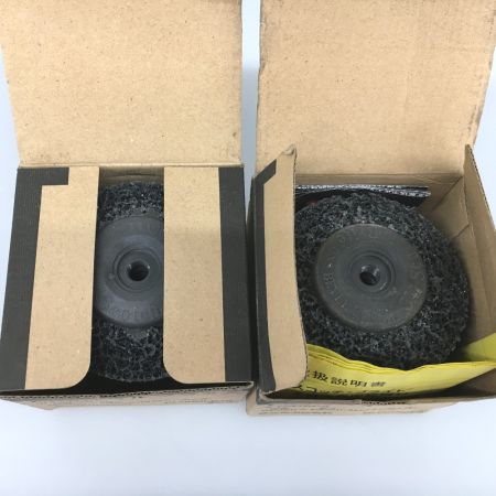  3M Scotch Brite スコッチブライト #120 90mm×13mm 5枚入り 3個セット CNSﾍﾞﾙﾙ ﾌﾞﾗｯｸ/ ﾊﾟｰﾌﾟﾙ