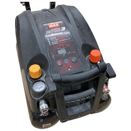  MAX マックス 高圧専用コンプレッサー　※足パーツ　一つ欠品 AK-1270E3 ブラック