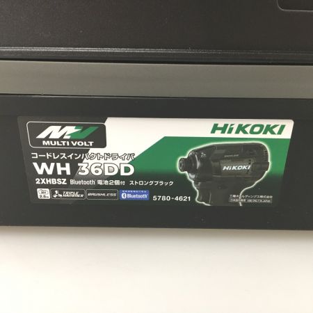 HiKOKI ハイコーキ インパクトドライバ ケース付 36v WH36DD グリーン