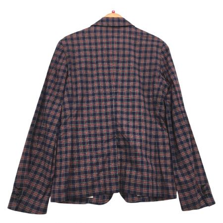   ブラックコムデギャルソン 丸襟テーラードジャケット チェック AD2018 M 1C-J020