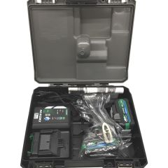  HiKOKI ハイコーキ インパクトドライバ 36ｖ 充電器・充電池2個・ケース付 WH36DD ブラック Sランク