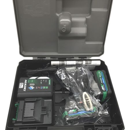  HiKOKI ハイコーキ インパクトドライバ 36ｖ充電器・充電池2個・ケース付 WH36DD グリーン