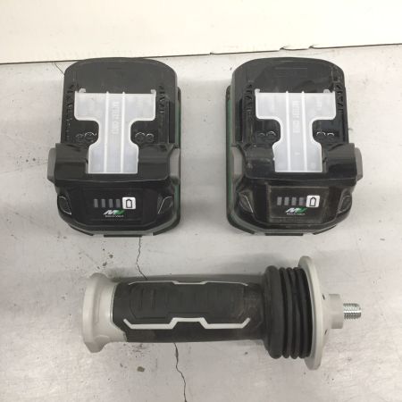  HiKOKI ハイコーキ ディスクグラインダー 充電器・充電池2個・ケース付 コードレス式 125mm 36v 2023年製  G3613DC グリーン