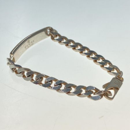  GUCCI グッチ ダイアゴナル インターロッキングG ブレスレット 774054 J8400