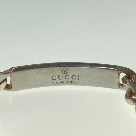  GUCCI グッチ ダイアゴナル インターロッキングG ブレスレット 774054 J8400