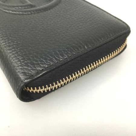  GUCCI グッチ レザーラウンドファスナー長財布 ソーホー SOHO アウトレット 598187 ブラック