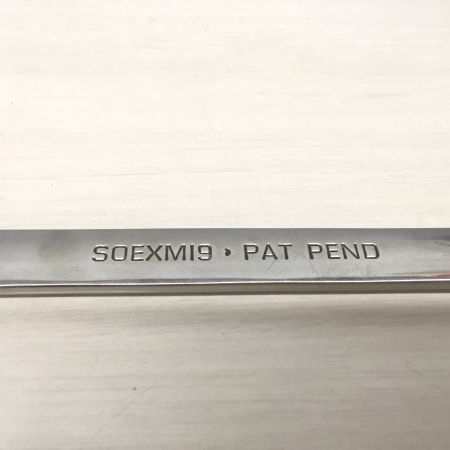  Snap-on スナップオン コンビネーションレンチ 19mm SOEXM19