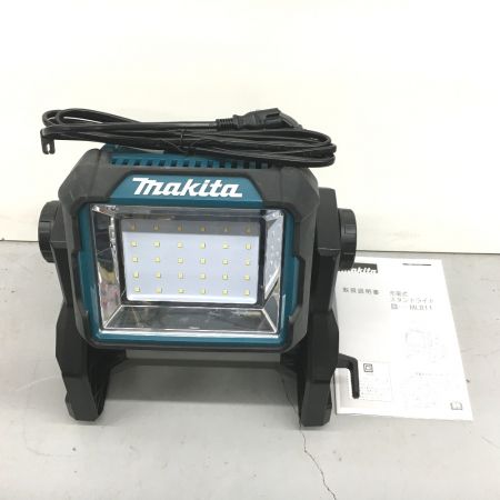  MAKITA マキタ 14.4/18v充電式スタンドライト 本体のみ　2021年製 ML811 ブルー