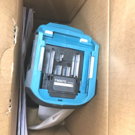  MAKITA マキタ 40Vmax 充電式インパクトレンチ 本体のみ TW007GZ ブルー
