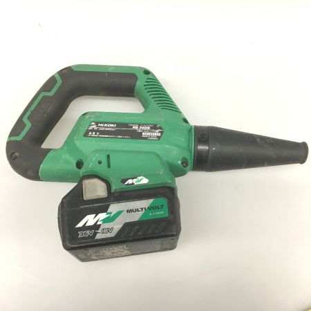  HiKOKI ハイコーキ コードレスブロワ 充電池1個付 コードレス式 RB36DB グリーン