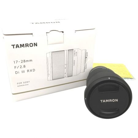  TAMRON タムロン レンズ  SV07 付属品完備 SONY Eマウント 17-28ｍｍ F2.8 Di Ⅲ RXD