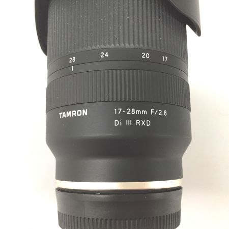  TAMRON タムロン レンズ  SV07 付属品完備 SONY Eマウント 17-28ｍｍ F2.8 Di Ⅲ RXD