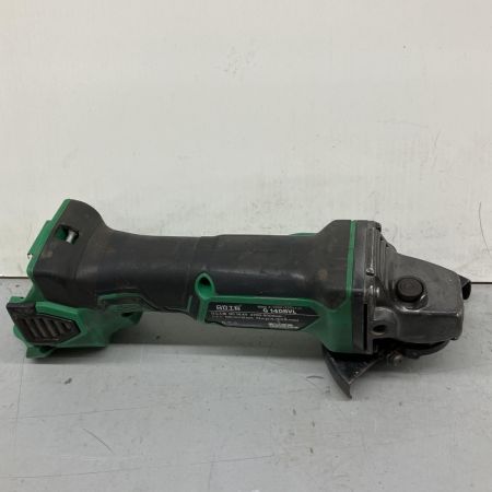  HITACHI 日立 100㎜コードレスディスクグラインダー 本体のみ 2016年製 G14DBVL グリーン