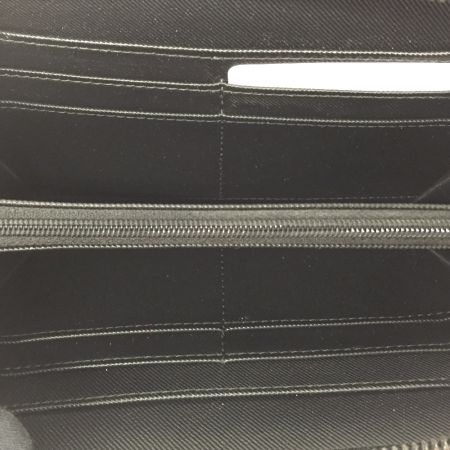  EMPORIO ARMANI エンポリオアルマーニ ラウンドファスナー財布  YEME49　YFE6J ブラック